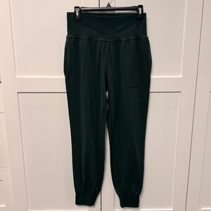 Athleta Salutation High Rise Jogger Green Size Medium